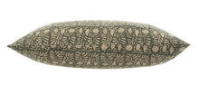 Load image into Gallery viewer, Tulsi Block Print Pillow, Deep Sea
