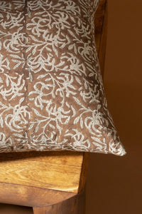 Saffron Block Print Pillow
