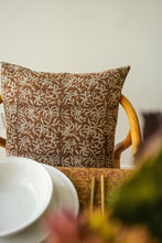 Load image into Gallery viewer, Saffron Block Print Pillow
