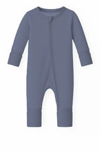 Load image into Gallery viewer, Serenity Blue Baby Romper
