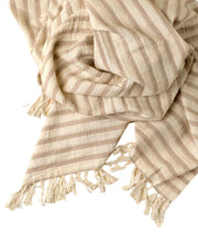 Load image into Gallery viewer, Castaway Throw, Stone
