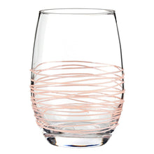 Load image into Gallery viewer, Spun Wine Glass, Pink
