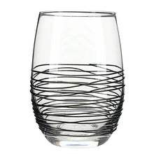 Load image into Gallery viewer, Spun Wine Glass, Black

