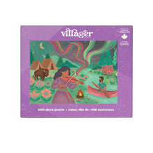 Load image into Gallery viewer, Dancing Sky | 1000-Piece Puzzle for Adults | Designed in Canada by Véro Filion
