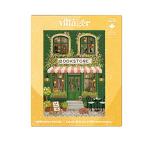 Load image into Gallery viewer, Emerald Bookstore | 1000-Piece Puzzle for Adults | Designed in Canada by Tara Younggren
