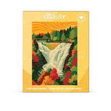 Load image into Gallery viewer, Autumn Cascade | 1000-Piece Puzzle for Adults | Designed in Canada by Ivana McCue &amp; Anna Klibanov
