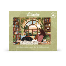 Load image into Gallery viewer, Book Nook | 1000-Piece Adult Puzzle | Designed in Canada by Tara Younggren
