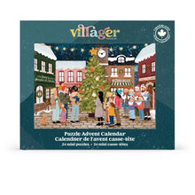 Load image into Gallery viewer, Village Christmas | Special Edition Advent Puzzle | Designed in Canada
