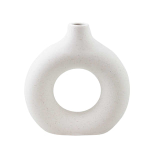 Round Donut Vase