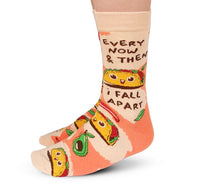Load image into Gallery viewer, Tumbling Taco Ladies Socks
