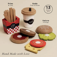 Load image into Gallery viewer, Le Toy Van Hamburger Wooden Set
