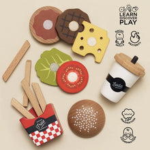 Load image into Gallery viewer, Le Toy Van Hamburger Wooden Set
