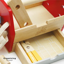 Load image into Gallery viewer, Le Toy Van Wooden Toolbox
