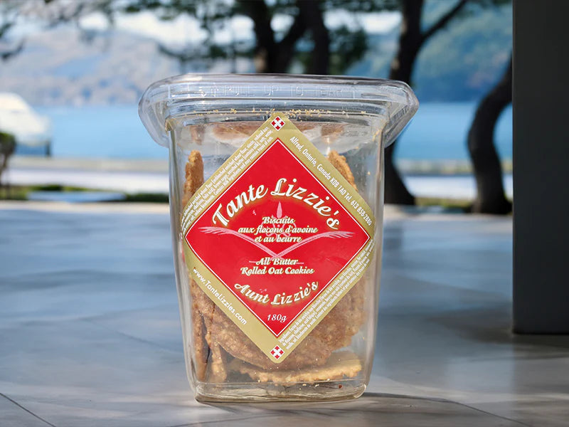 Aunt Lizzie's All Butter Rolled Oat Cookies