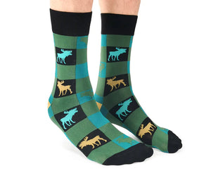Boreal Moose Men's Socks