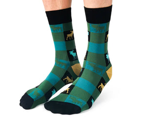 Boreal Moose Men's Socks