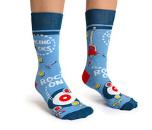 Load image into Gallery viewer, Curling Rocks Mens Socks
