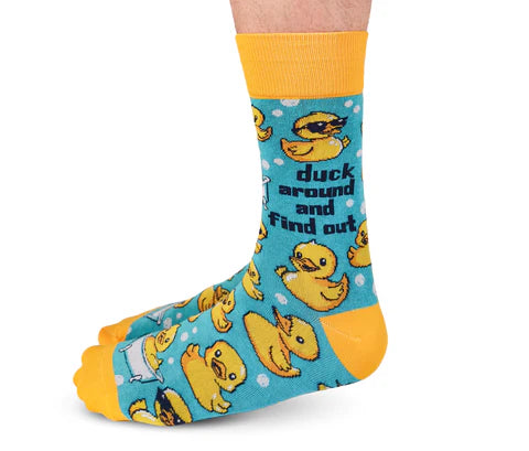 Duck Around Mens Socks