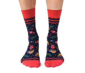 Merry + Bright Mens Socks
