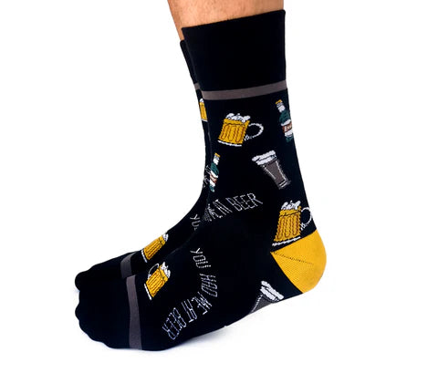 You Had Me At Beer Mens Socks