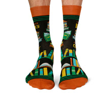 Load image into Gallery viewer, Big Books Mens Socks
