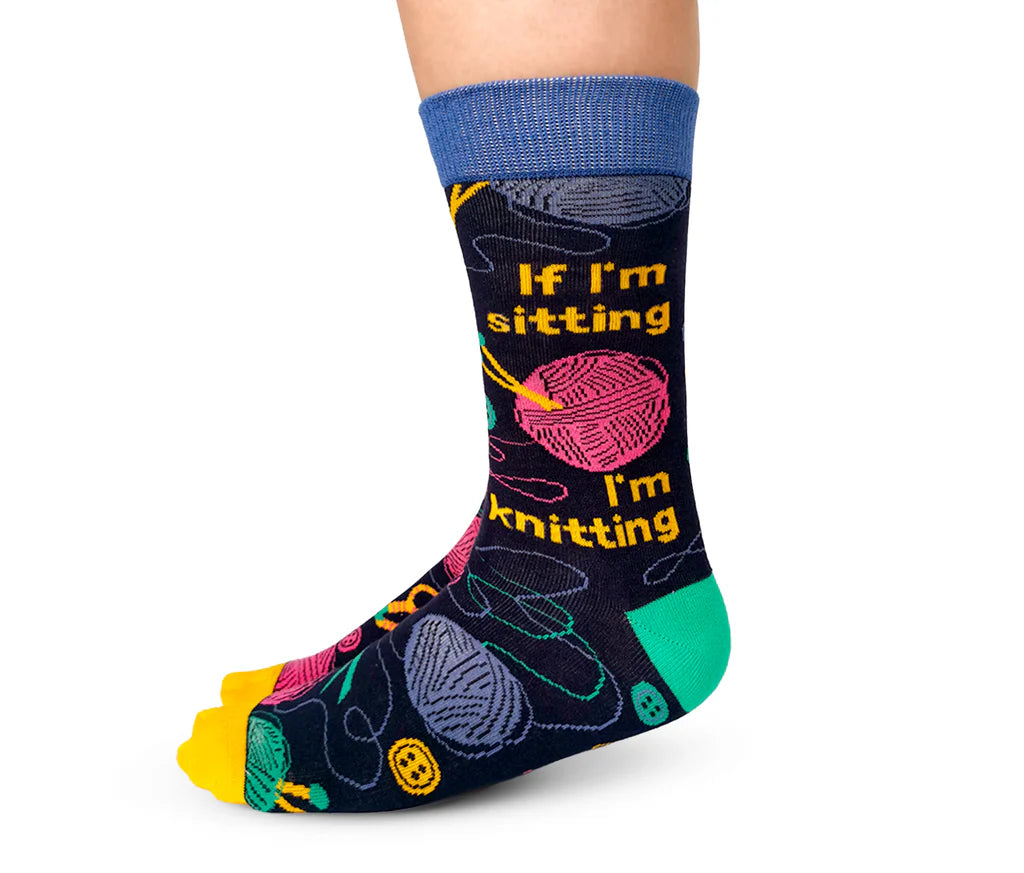 Sit + Knit Ladies Socks