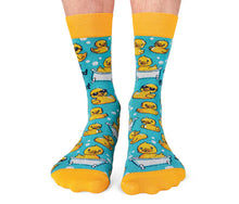 Load image into Gallery viewer, Duck Around Mens Socks
