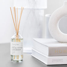 Load image into Gallery viewer, Eucalyptus Lavender Reed Diffuser by Wild Flicker
