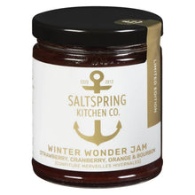 Load image into Gallery viewer, Salt Spring Kitchen Winter Wonderjam Strawberry, Cranberry, Orange &amp; Bourbon
