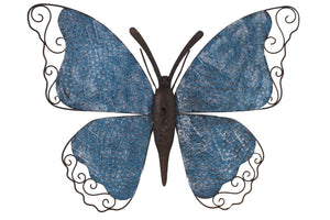 Rustic Blue Butterfly