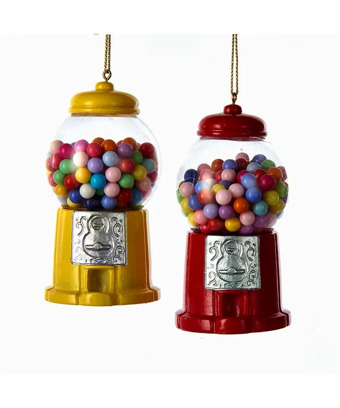 Gumball Machine Ornaments, 2 Assorted