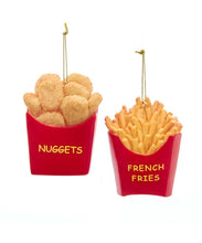 Load image into Gallery viewer, Fries and Nuggets Ornament

