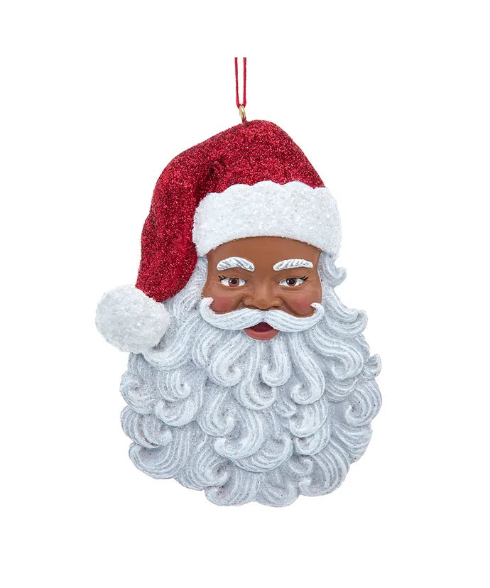 Santa Head Ornament