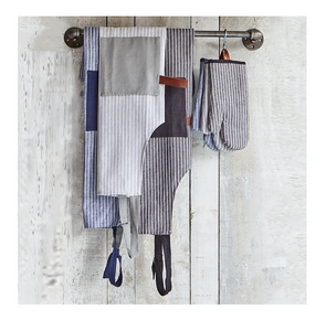 Chambray Stripe Apron