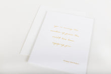 Load image into Gallery viewer, Age Is Merely the Number of Years - Birthday Card
