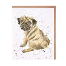 Load image into Gallery viewer, Pug Love Card
