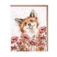 Load image into Gallery viewer, Poppy Field Card
