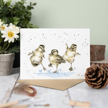 Load image into Gallery viewer, Puddle Ducks Card
