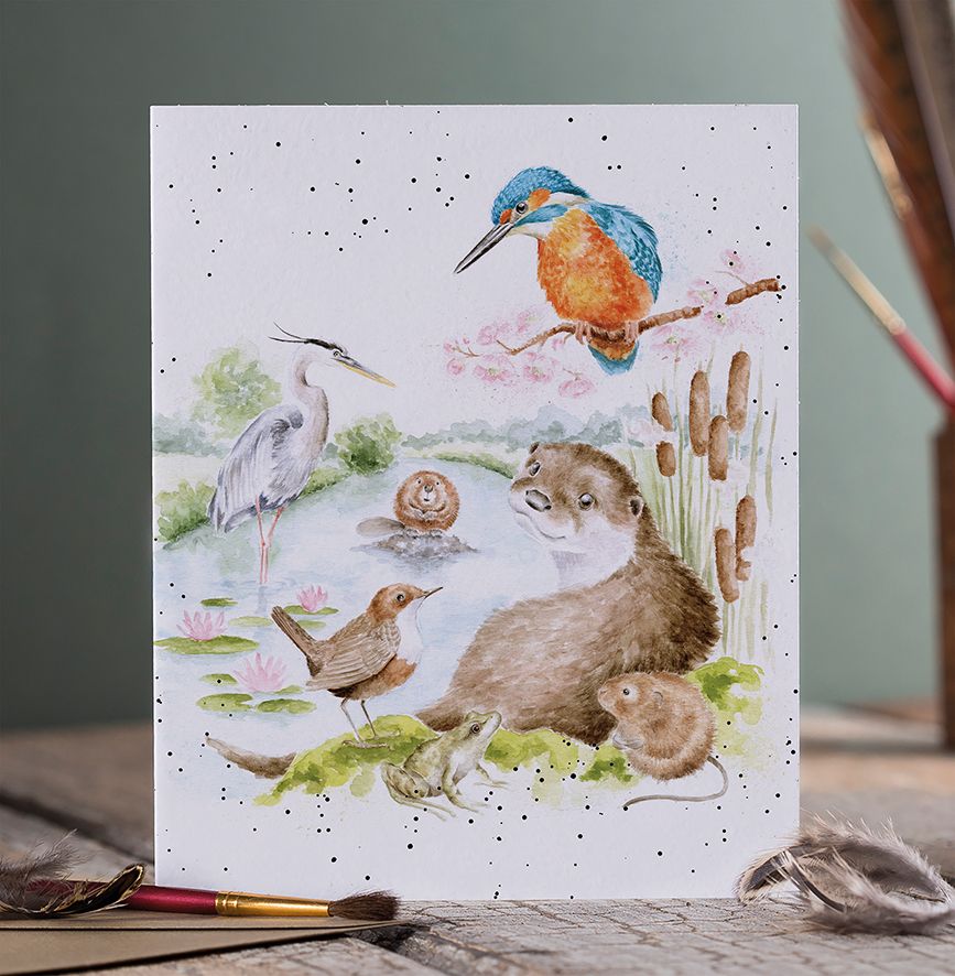 The Riverbank Card