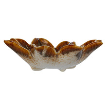 Load image into Gallery viewer, Stoneware Flower Shaped Dish (Each One Will Vary)
