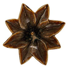 Load image into Gallery viewer, Stoneware Flower Shaped Dish (Each One Will Vary)
