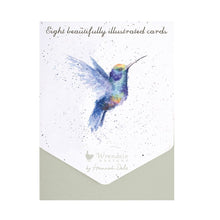 Load image into Gallery viewer, Rainbow Hummingbird Notecard Set

