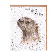 Load image into Gallery viewer, Otterly Celebrate Birthday Card
