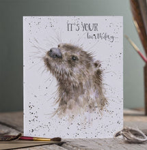 Load image into Gallery viewer, Otterly Celebrate Birthday Card
