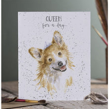 Load image into Gallery viewer, Queen Corgi Birthday Card
