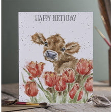 Load image into Gallery viewer, Birthday Bessie Card
