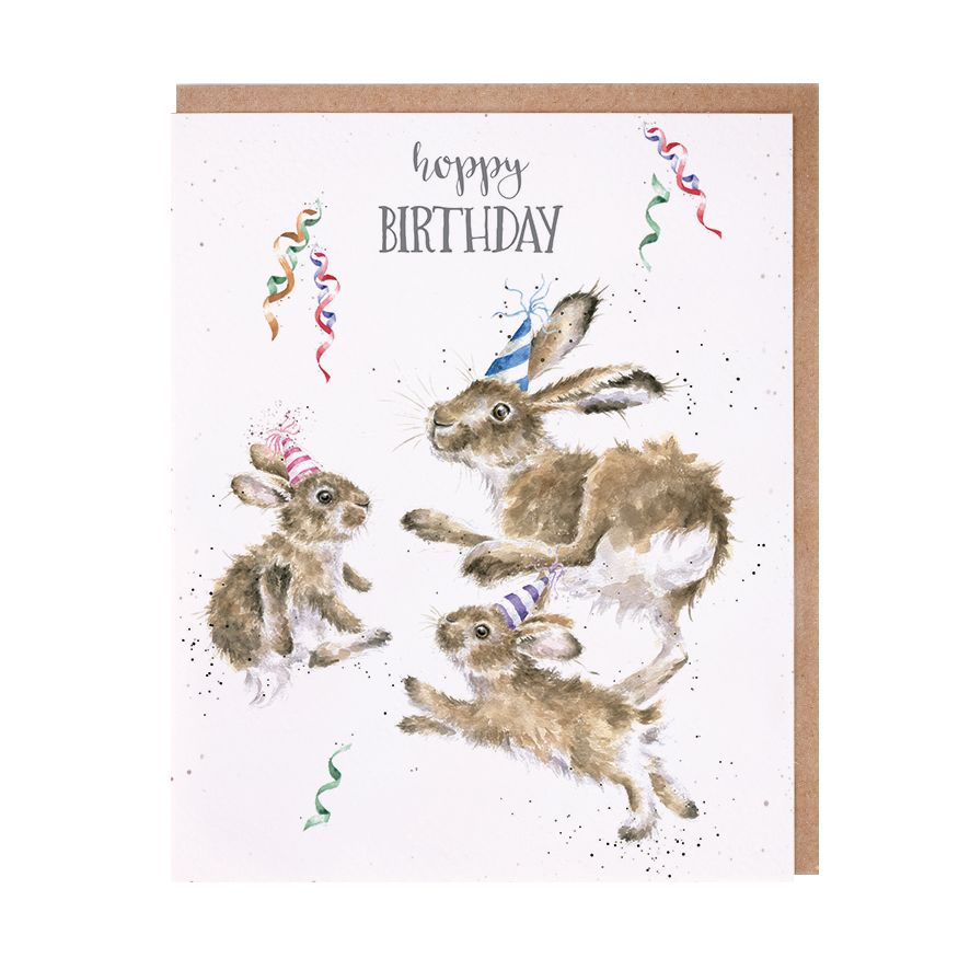 Hoppy Birthday Card