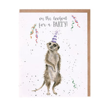 Load image into Gallery viewer, Lookout For A Party Birthday Card
