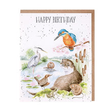 Load image into Gallery viewer, Otterly Fabulous Birthday Card
