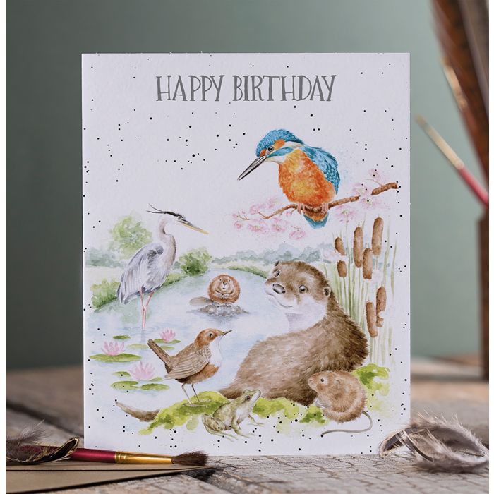 Otterly Fabulous Birthday Card
